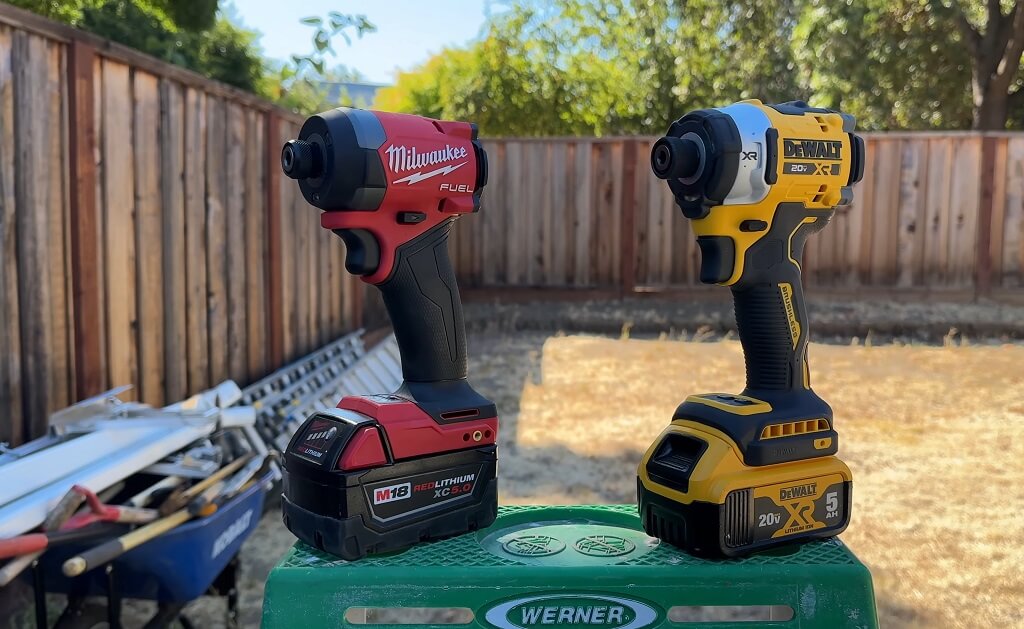 Milwaukee M18 i DeWalt XR akumulatorski udarni odvijači